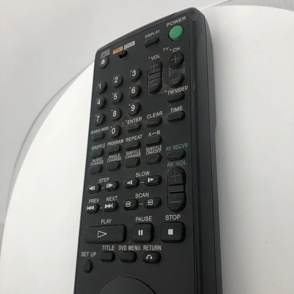 Sony DVD Player Remote‎ Control RMT-D105A Black - Tested and Works Requires 2 AA